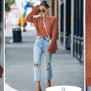 Express Cropped Sweater